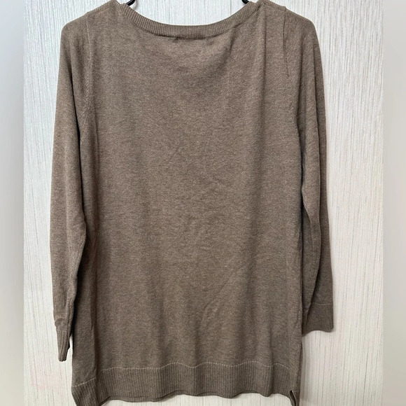 JEANNE PIERRE  Women's M Boat Neck Sweater Top , 2 Front Pockets - Picture 5 of 5